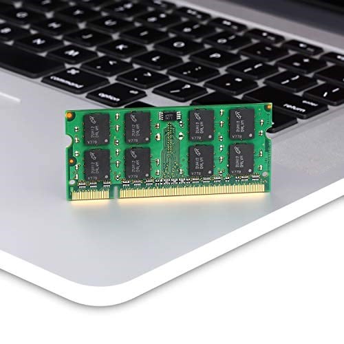 motoeagle 4GB (2x2GB) PC2 5300 SODIMM RAM DDR2 667MHz 2Rx8 2GB DDR2 5300s PC2 666MHz Bellek 200-Pin CL5 1,8V Not Defteri iMac, mac Mini, MacBook, MacBook Pro, Intel için