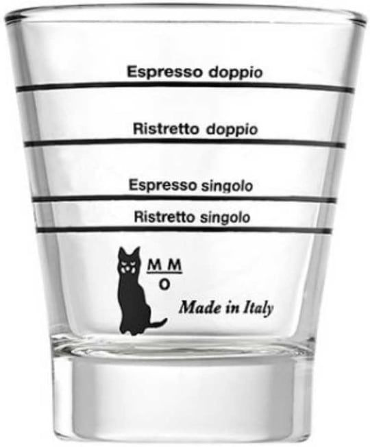 Motta Barista Cam Kahve Bardakları, Şeffaf, 6 Adet (Tekli Paket)