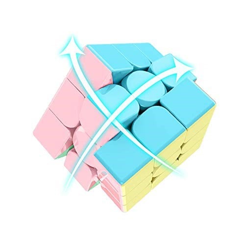 Moyu OJIN MoFang Jiaoshi Meilong Serisi Küp Meilong3 3x3x3 Küp Parlak Pembe Stickerless Cubing Sınıf Meilong Forsted Yüzey Bulmaca Küp Küp ile Küp Standı