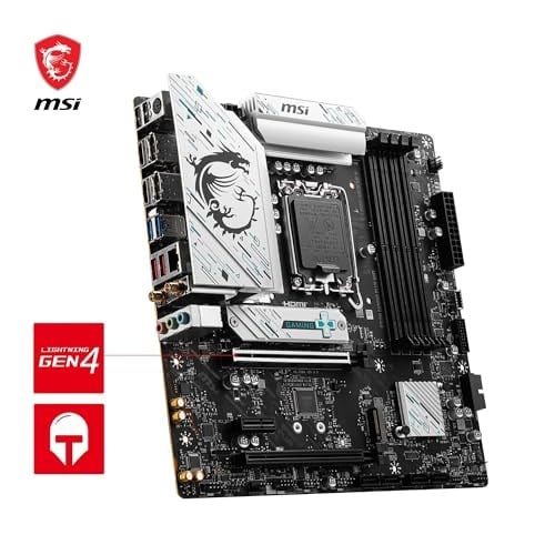 MSI B760M GAMING PLUS WIFI DDR5 Intel B760 Soket 1700 DDR5 6800+(OC) MHz mATX Gaming (Oyuncu) Anakart - Seçenekler: Micro-ATX, ATX, B760M GAMING PLUS WIFI, B760M PROJECT SIFIR...