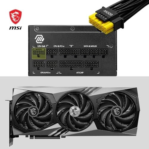 MSI MAG A1000GL PCIE5 1000W 80+ GOLD POWER SUPPLY Bilgisayar Güç Kaynağı