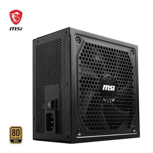 MSI MAG A1250GL PCIe5.1 1250W 80Plus Gold Full Modüler ATX Güç Kaynağı Siyah