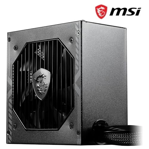 MSI MAG A650BNL 650W 80 Plus Bronze 120mm Fan Power Supply