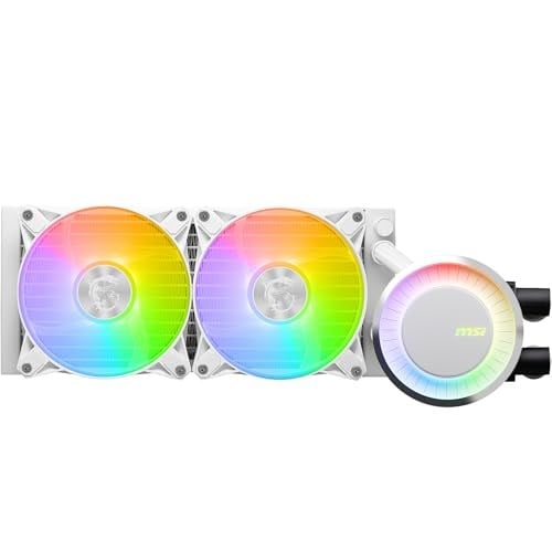 MSI MAG CoreLiquid E240 240mm Beyaz İşlemci Sıvı Soğutucu - Seçenekler: 240 schwarz, 240 weiß, 360 schwarz, 360, K Serisi V2...
