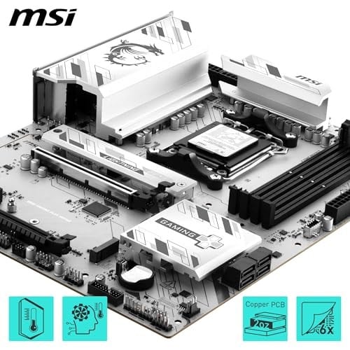 MSI MB B850 GAMING PLUS WIFI6E AM5 DDR5 8200MHZ(OC) DP 2X M.2 USB 10GBS 2,5G LAN WI-FI 6E ATX