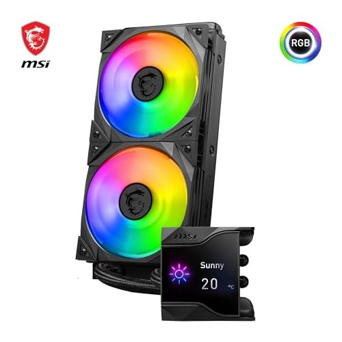 MSI MPG CoreLiquid D240 240mm Siyah İşlemci Sıvı Soğutucu