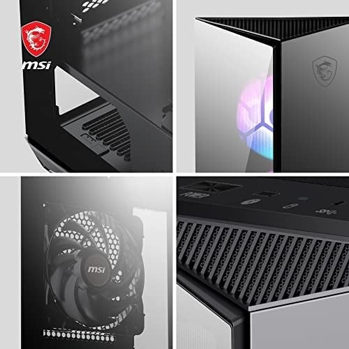 MSI MPG GUNGNIR 110R USB 3.2 Temperli Cam ATX Mid-Tower Gaming (Oyuncu) Kasa