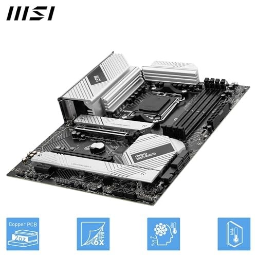 MSI PRO B650-A WIFI AM5 DDR5 7600MHZ(OC) HDMI DP 3x M.2 USB 20 Gbps 2.5G LAN WI-FI 6E ATX - Seçenekler: ATX, Micro-ATX, PRO A620M-E, PRO B650-A WIFI