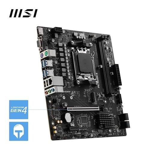 MSI PRO B650M-B DDR5 AMD B650 AM5 Soket DDR5 6800+(OC) MHz mATX Anakart