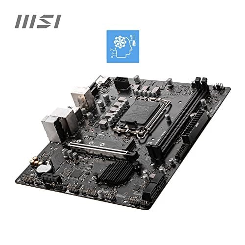 MSI PRO H610M-E DDR4 Intel H610 Soket 1700 DDR4 3200MHz mATX Gaming (Oyuncu) Anakart