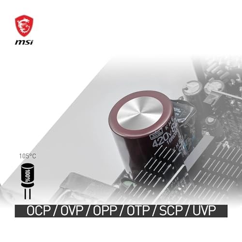 MSI PSU MPG A1000G PCIE5 1000W 80+ GOLD POWER SUPPLY