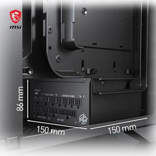 MSI PSU MPG A1000G PCIE5 1000W 80+ GOLD POWER SUPPLY