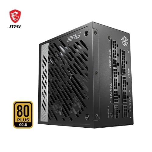MSI PSU MPG A1000G PCIE5 1000W 80+ GOLD POWER SUPPLY