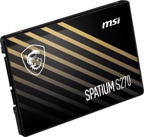 MSI SPATIUM S270 960GB 500-450 MB/s 2.5″ SATA3 SSD Disk