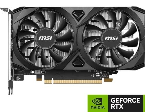 MSI VGA GEFORCE RTX 3050 VENTUS 2X E 6G OC RTX3050 6GB GDDR6 96B DX12 PCIE 4.0 X8 (1XDP 2XHDMI)