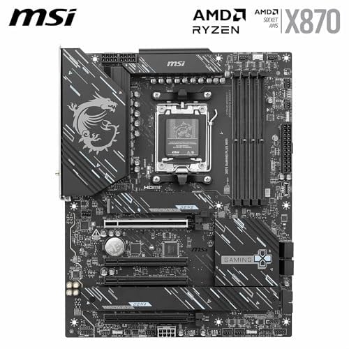 MSI X870 GAMING PLUS WIFI AM5 DDR5 8200MHZ(OC) 3x M.2 USB4 HDMI 5G LAN WIFI 7 RGB ATX