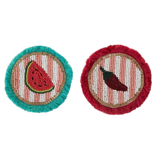 Mudo Home Chilli&watermelon Bardak Altliği 2 Li̇