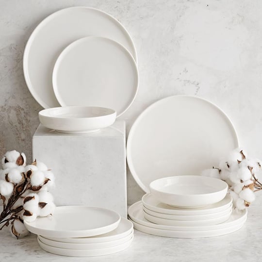 Mudo Home Ephesus White Çukur Tabak 22cm