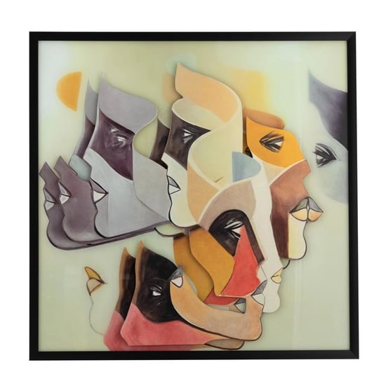 Mudo Home Spectrum Çerçeveli̇ Tablo 100x100 Cm