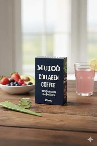 Muico Kolajen Kahve 200 gr – Hindiba Ekstraktlı –%100 Çözünebilir Granül Kahve