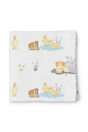 Müslin Bebek Örtüsü - Petits Caneton 120x120 cm