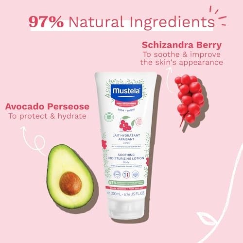 Mustela Mustela Çok Hassas Ciltler için Rahatlatıcı Vücut Losyonu 200 ml 1 Paket