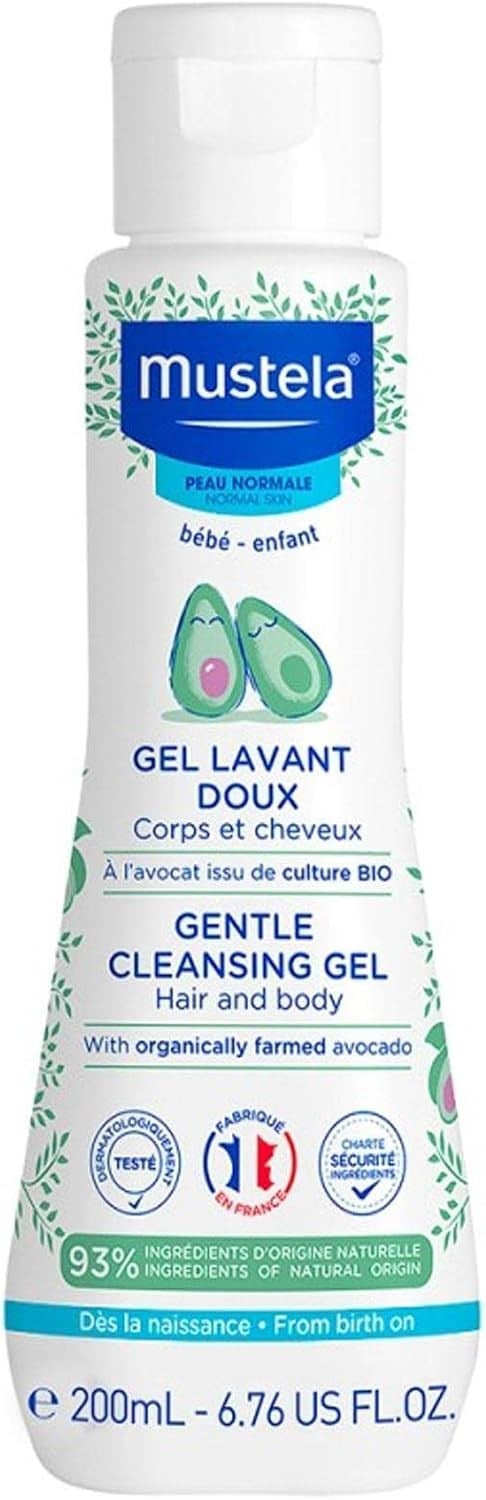 Mustela Mustela Normal Ciltler için Yenidoğan Şampuanı 200 ml 1 Paket