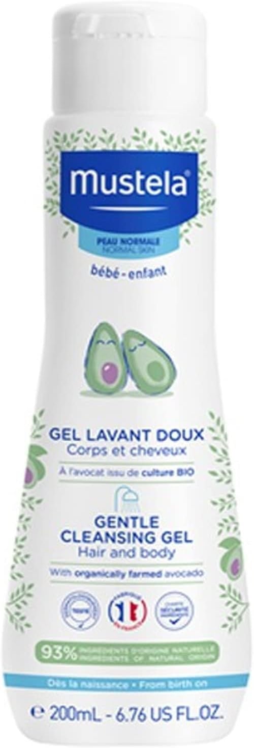 Mustela Mustela Normal Ciltler için Yenidoğan Şampuanı 200 ml 1 Paket