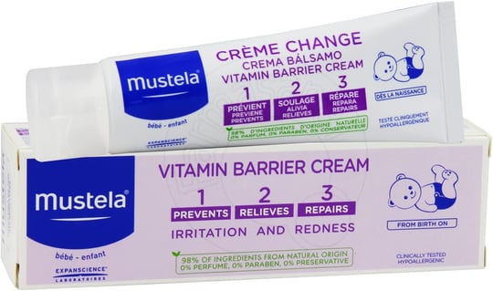Mustela Mustela Vitamin Barrier Cream 1 2 3 Pişik Kremi 50 ml 1 Paket