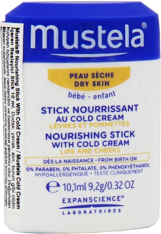 Mustela Soğuk Krem İçeren Besleyici Stick 9,2 Gram