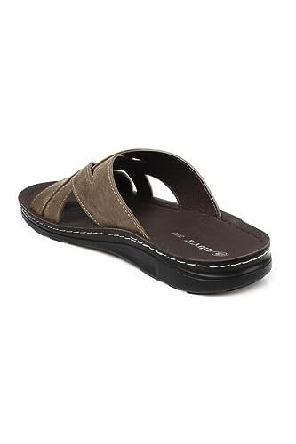 Muya 31318 M Tiger Casual Günlük Kahverengi Erkek Terlik