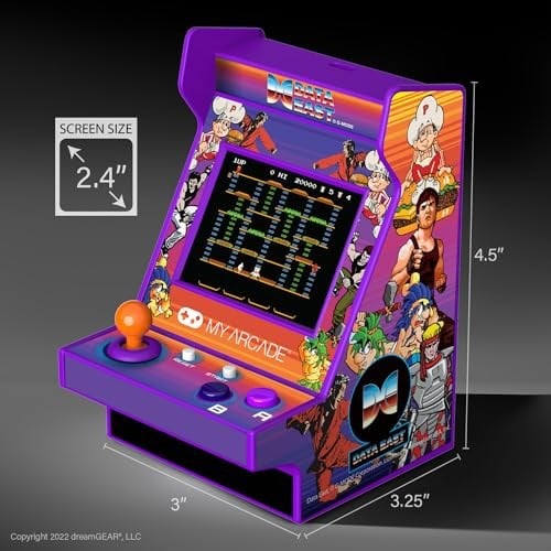 MY ARCADE 12CM DATA EAST RETRO KONSOL 208 OYUN