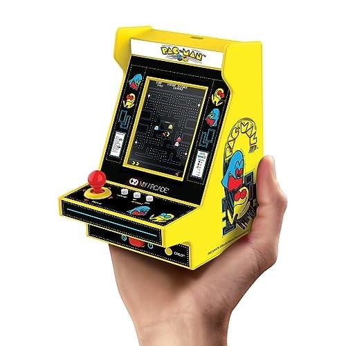 MY ARCADE 12CM PAC-MAN PORTABLE RETRO KONSOL