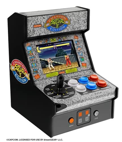 MY ARCADE 19CM STR FIGHTER II CHAMP RETRO KONSOL