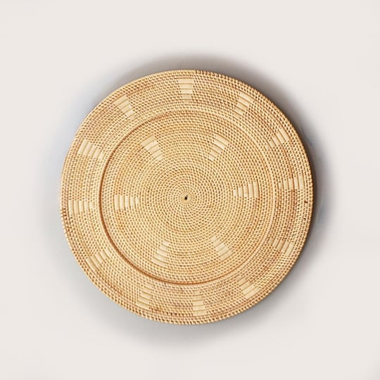Mylamp Sumba Elegance Rattan Duvar Tabağı 60x6 Cm