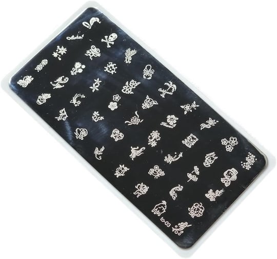 Nail Art Stamping Baskı Plakası