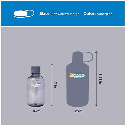 Nalgene EH Sustain içecek şişesi patlıcan 0,5 l