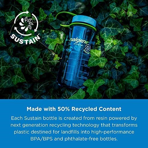 Nalgene Üniseks – Yetişkin Geniş Ağızlı Sustain Şişe - Seçenekler: 0.9 Liters, 1 L, 1 Liters