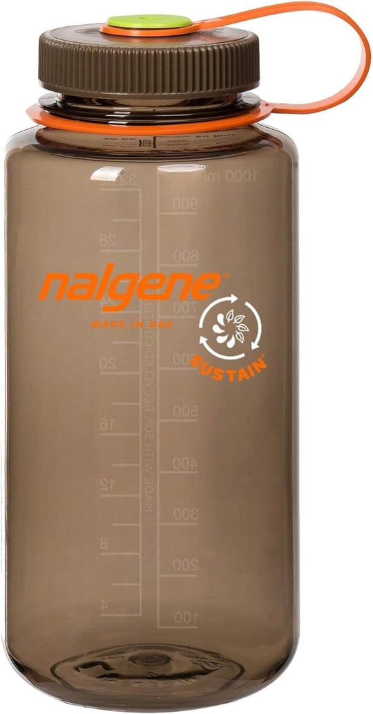 Nalgene Üniseks – Yetişkin Geniş Ağızlı Sustain Şişe - Seçenekler: 0.9 Liters, 1 L, 1 Liters