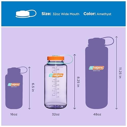 Nalgene WH Sustain Ametist içecek şişesi, 1 l