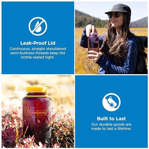 Nalgene WH Sustain Ametist içecek şişesi, 1 l