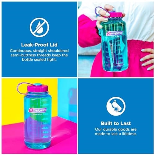 Nalgene WH Sustain Trinkflaschen Surfer 1 L - Seçenekler: Su şişesi, boş zaman, Çevre bilincine sahip modern