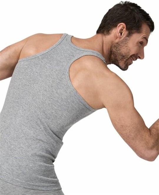 Namaldı 2 Adet Gri Renk Ribana Sporcu Atlet Gri L