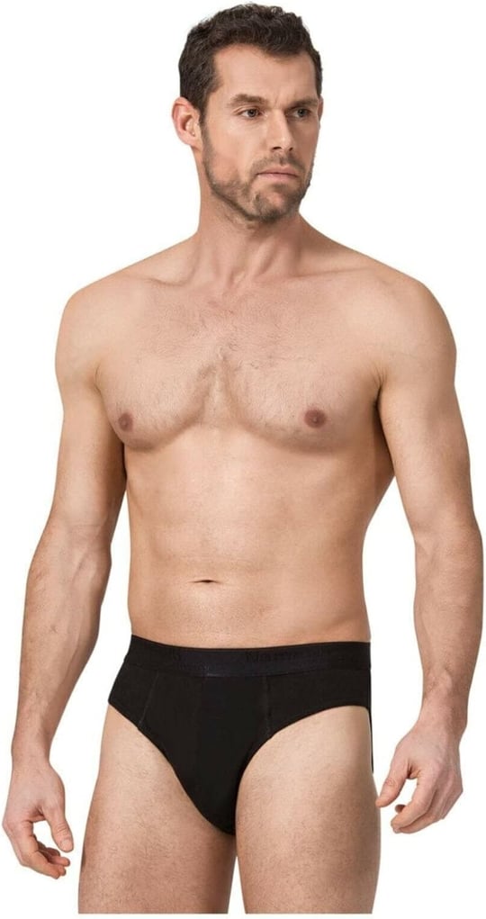 Namaldı 5 Adet Siyah Renk Spor Slip Külot Siyah L