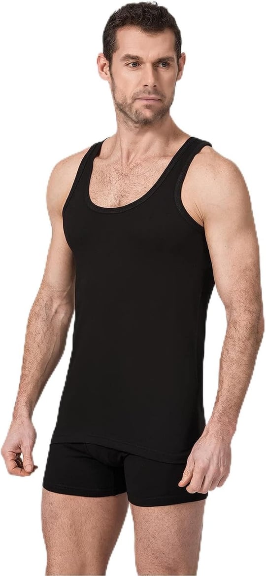 Namaldı Siyah Renk Modal Atlet Siyah XL