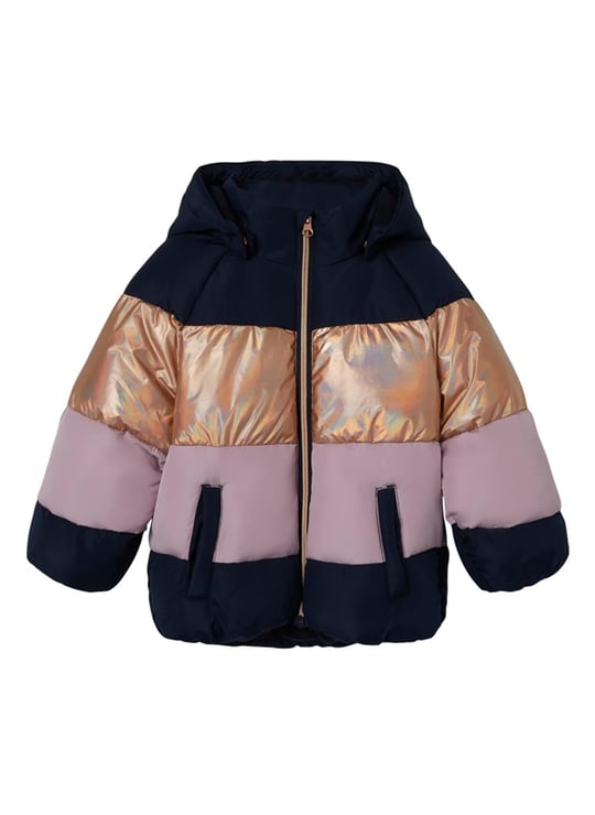 Name It Kız Çocuk NMFMILLE PUFFER JACKET BLOCK FOIL Mont