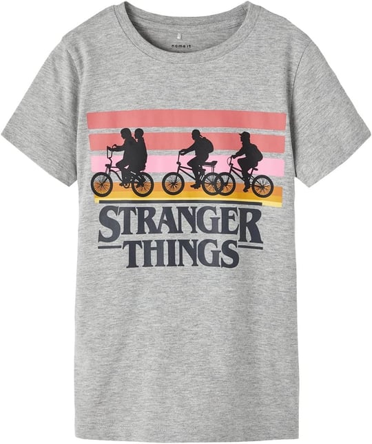 Name It NKFASINA STRANGER SS TOP BFU Tişört Kız çocuk