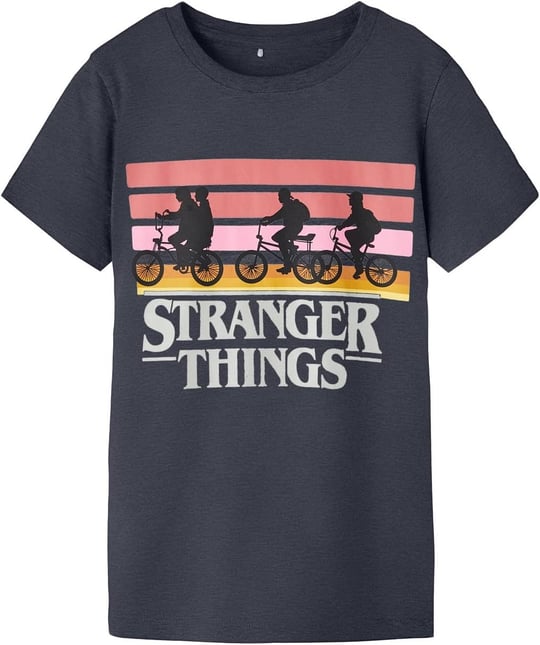 Name It NKFASINA STRANGER SS TOP BFU Tişört Kız çocuk