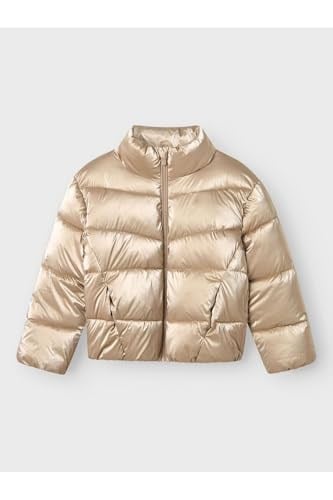 Name it Nkfmanon Kız Çocuk Şişme Mont, Altın, 13 Yaş