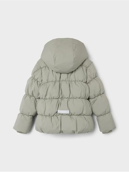 Name it Nkfmorning Unisex Çocuk Şişme Mont, Yeşil, 8 Yaş